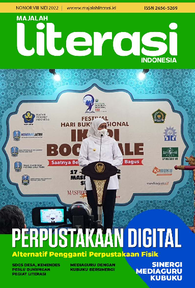 Majalah Literasi Indonesia: Perpustakaan Digital Alternatif Pengganti Perpustakaan Fisik