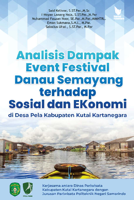 ANALISA DAMPAK EVENT FESTIVAL DANAU SEMAYANG TERHADAP SOSIAL DAN EKONOMI DI DESA PELA KABUPATEN KUTAI KARTANEGARA