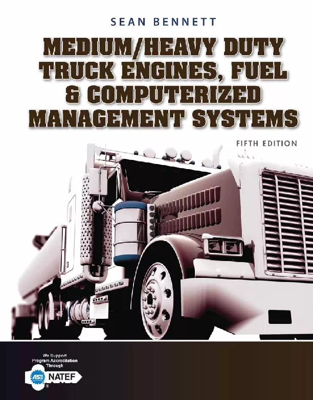 Medium/Heavy Duty Truck Engines, Fuel & Computerized Management Systems