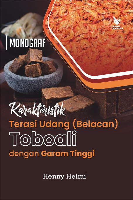 MONOGRAF KARAKTERISTIK TERASI UDANG (BELACAN) TOBOALI DENGAN GARAM TINGGI