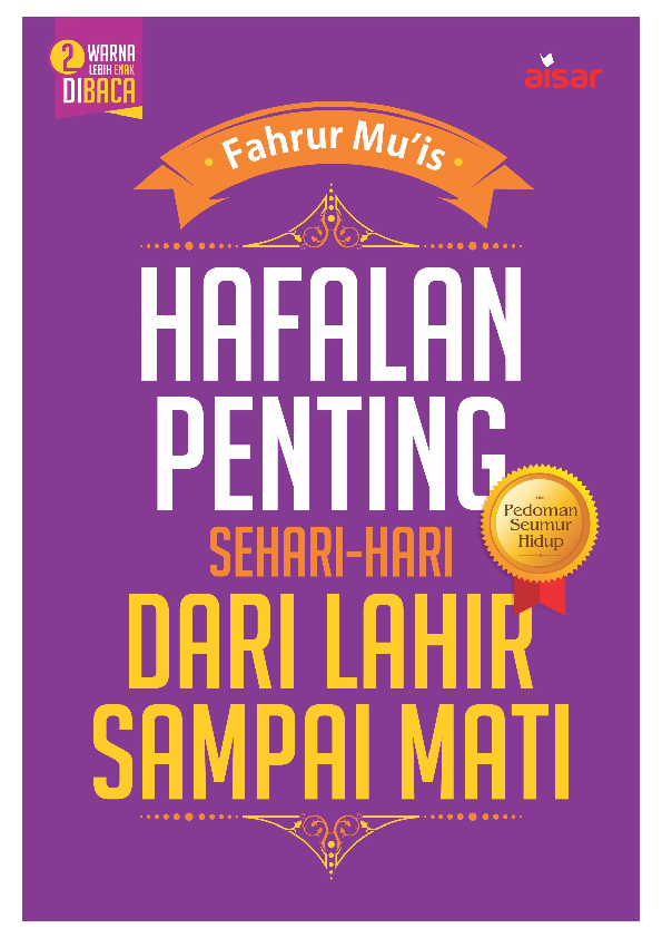 Hafalan Penting Sehari-hari dari Lahir Sampai Mati