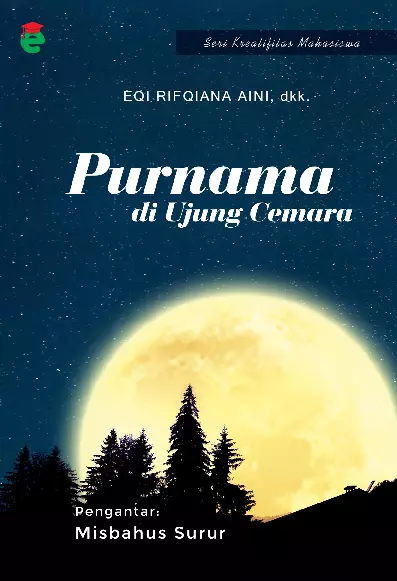 Purnama di ujung cemara