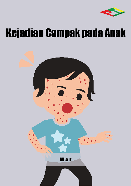 Kejadian Campak pada Anak