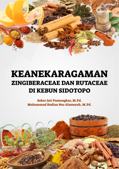 Keanekaragaman Zingiberaceae & Rutaceae di Kebun Sidotopo