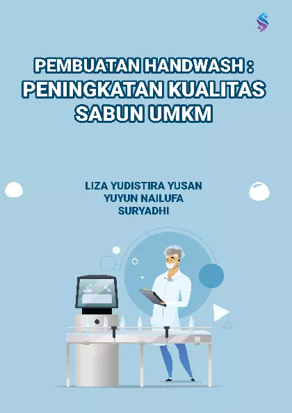 Pembuatan handwash : peningkatan kualitas sabun UMKM