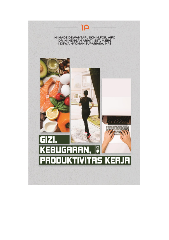 Gizi, kebugaran dan produktivitas kerja