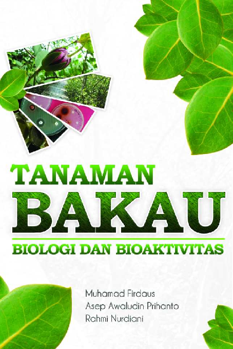 Tanaman Bakau: Biologi dan Bioaktivitas