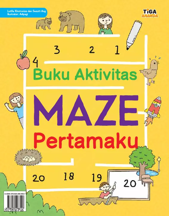 Buku Aktivitas Maze Pertamaku