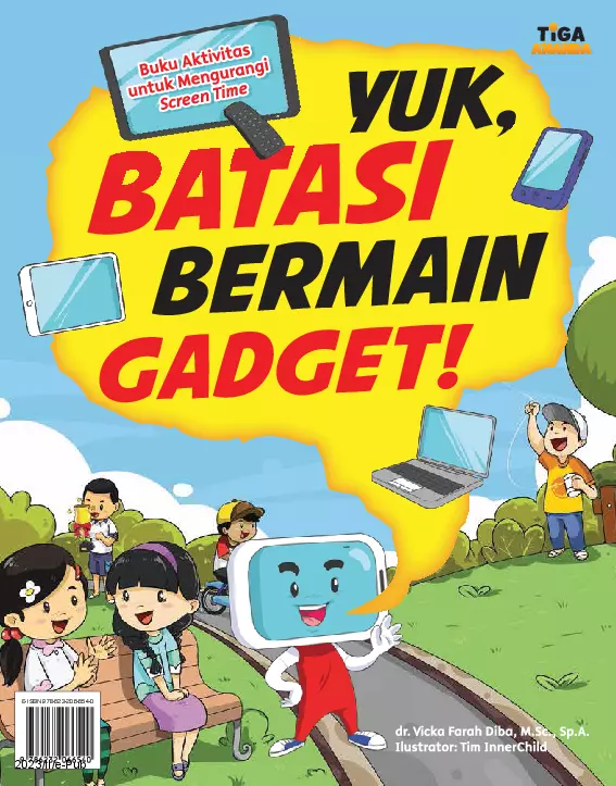 Yuk, Batasi Bermain Gadget! Buku Aktivitas Ini Akan Mendorongmu Mengurangi Menatap Layar Gadget