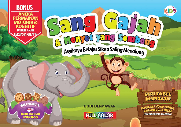 Sang Gajah & Monyet Yang Sombong