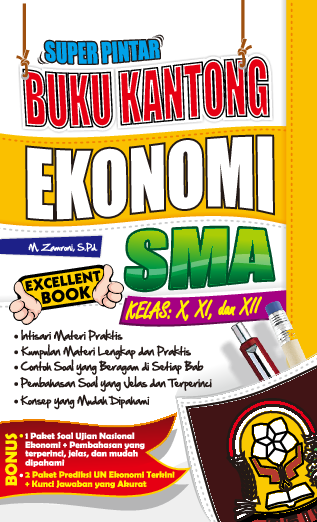 Super Pintar Buku Kantong Ekonomi SMA X, XI, XII