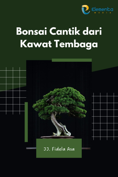 Bonsai cantik dari kawat tembaga