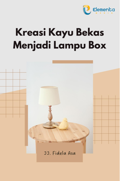 Kreasi kayu bekas menjadi lampu box