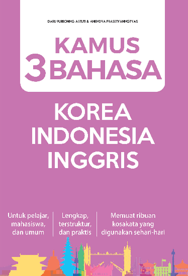 Kamus 3 Bahasa Korea-Indonesia-Inggris