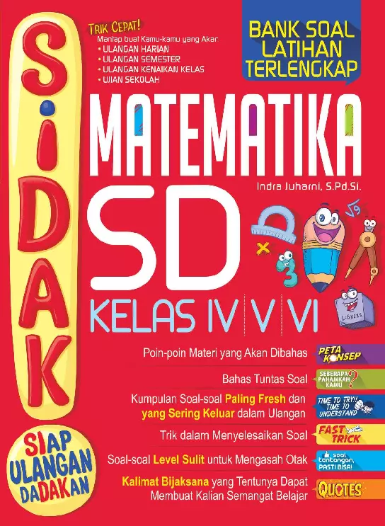 Sidak Matematika SD Kelas IV, V, VI