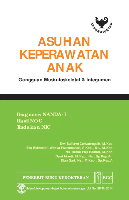 Asuhan Keperawatan Anak Gangguan Muskuloskeletal & Integumen