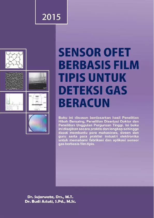 Sensor Ofet Berbasis Film Tipis untuk Deteksi Gas Beracun