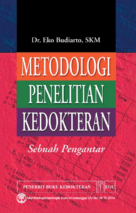 Metodologi Penelitian Kedokteran Sebuah Pengantar