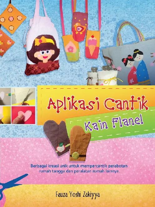 Aplikasi Cantik Kain Flanel