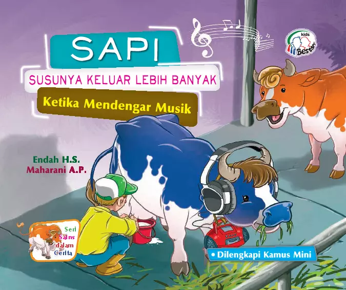 Sapi : susunya keluar lebih banyak ketika mendengar musik