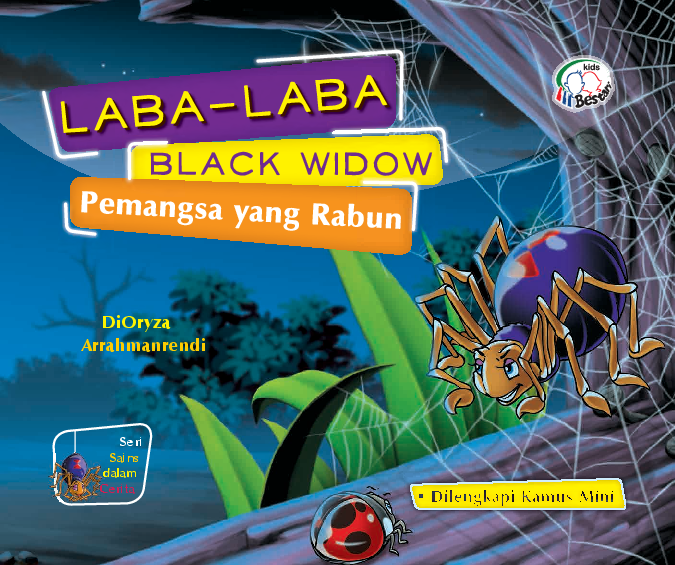 Laba-laba : black widow pemangsa yang rabun