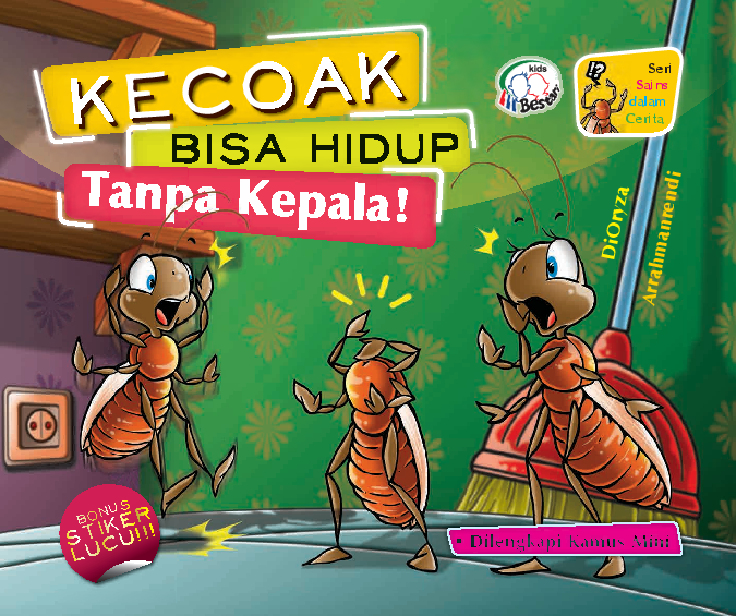 Kecoak : bisa hidup tanpa kepala