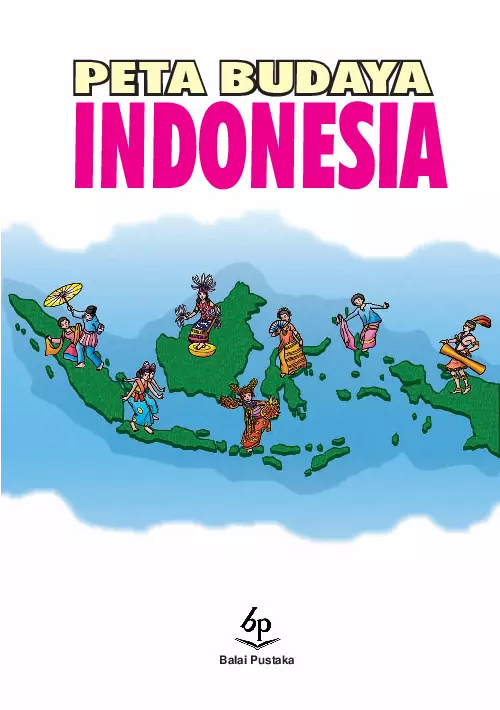 Peta Budaya Indonesia