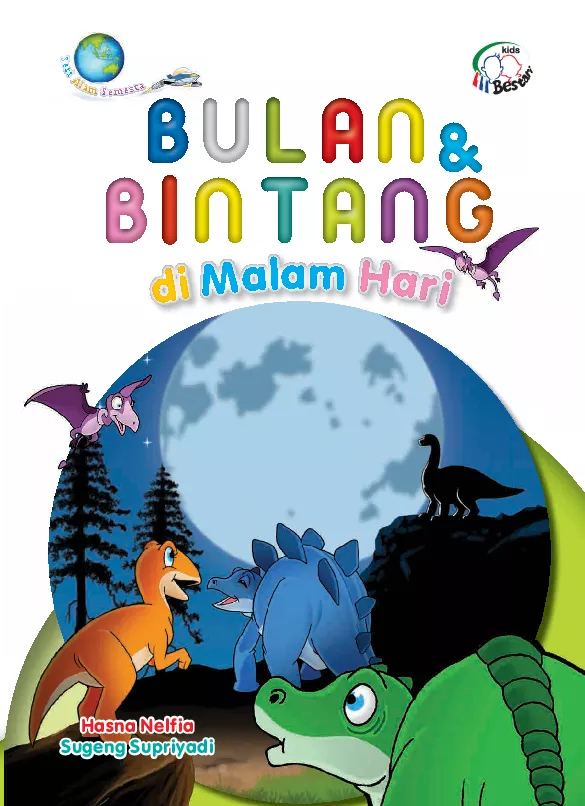 Bulan & Bintang di Malam Hari