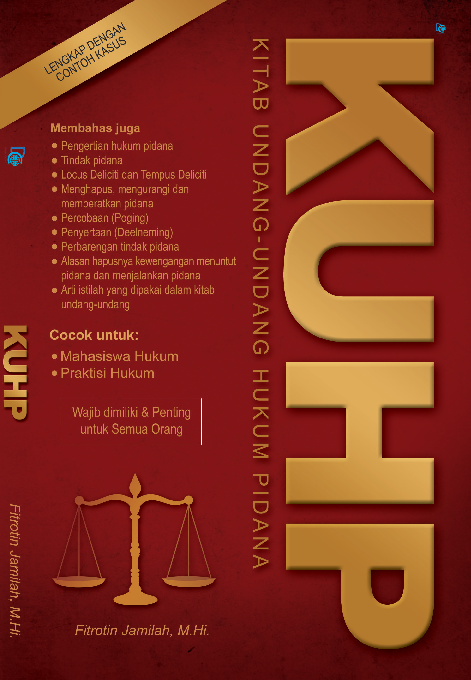 KUHP Kitab Undang Hukum Pidana