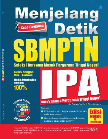 Menjelang Detik SBMPTN IPA