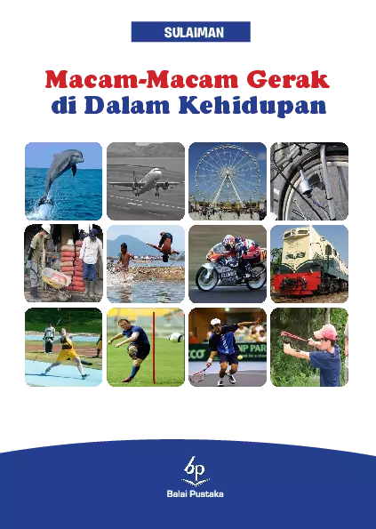 Macam-Macam Gerak di Dalam Kehidupan