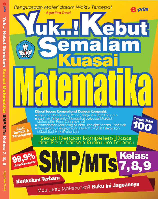 Yuk Kebut Semalam Kuasai Matematika SMP/MTS Kelas 7,8,9