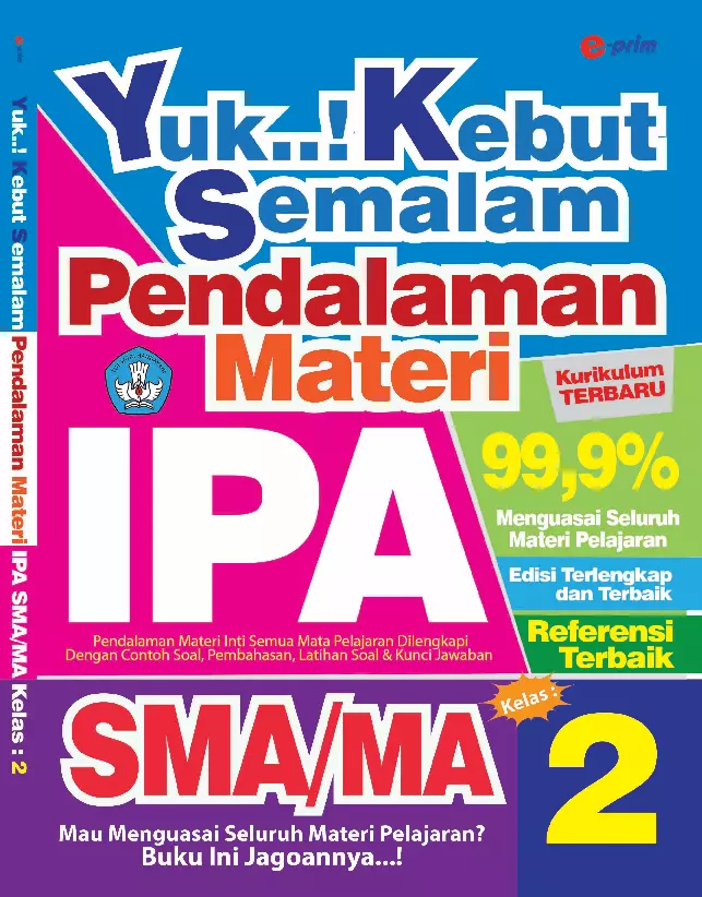 Yuk Kebut Semalam Pendalaman Materi SMA/MA IPA Kelas 2