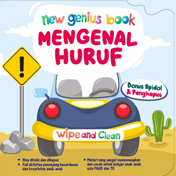 New Genius Book Mengenal Huruf