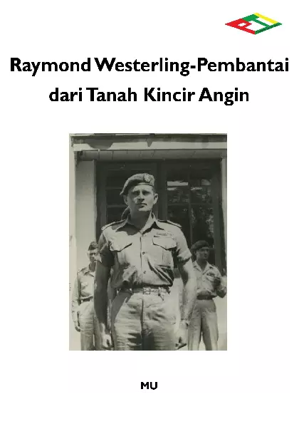 Raymond Westerling-Pembantai dari Tanah Kincir Angin