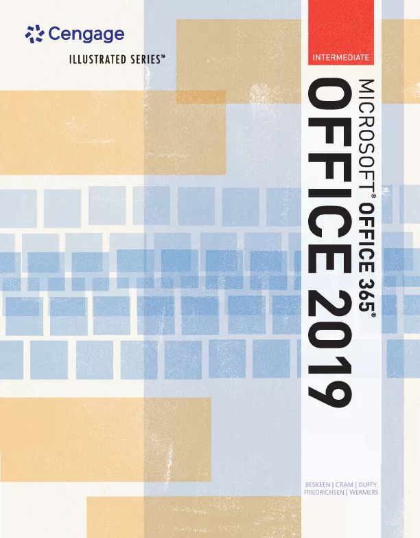 Illustrated Microsoft Office 365 & Office 2019 Intermediate