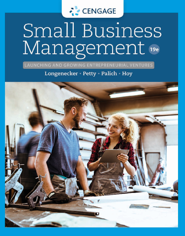 Small Business Management: Launching & Growing Entrepreneurial Ventures