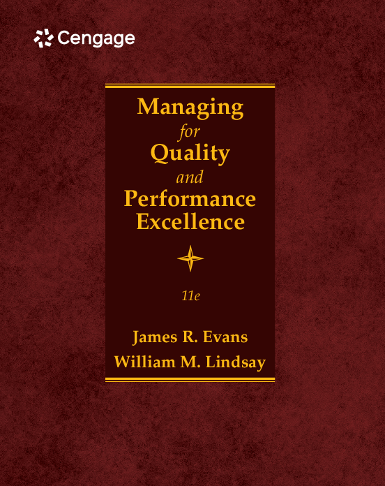 Managing for Quality and Performance Excellence