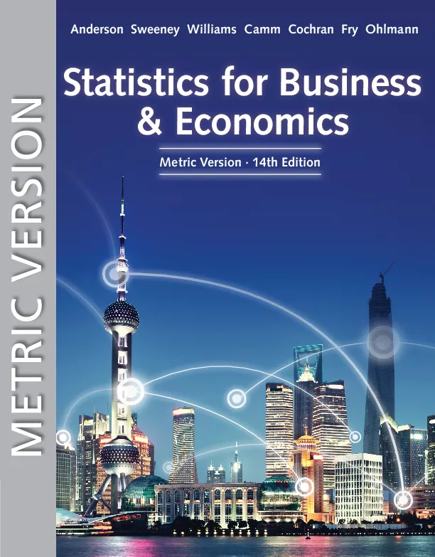 Statistics for Business & Economics, Metric Version