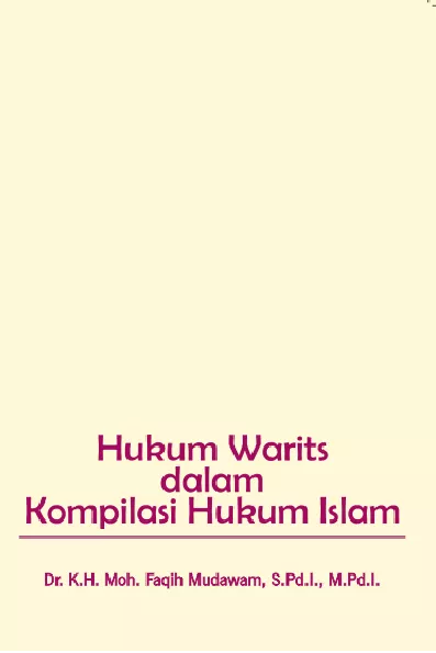 Hukum Warits dalam Kompilasi Hukum Islam