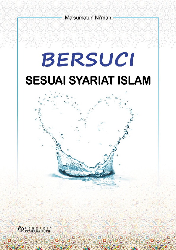 Bersuci Sesuai Syariat Islam