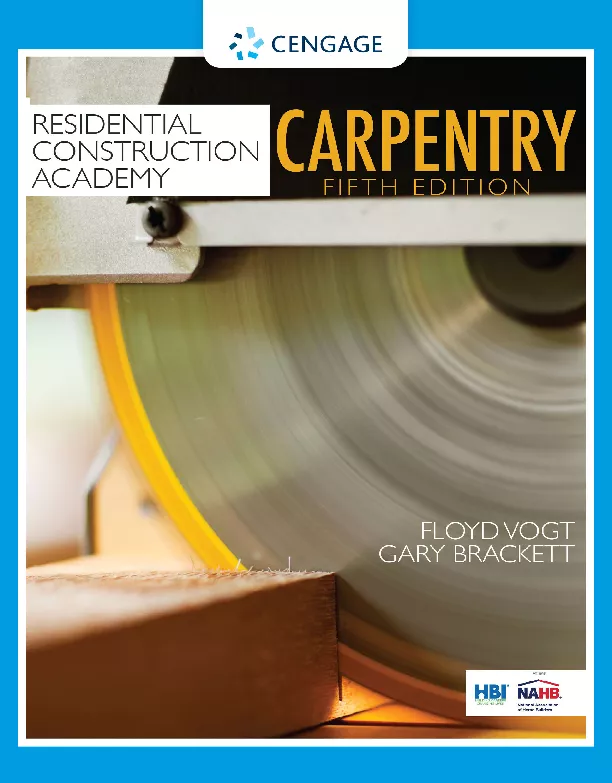 Residential Construction Academy: Carpentry