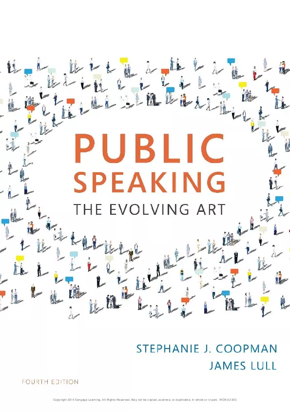 Public Speaking: The Evolving Art