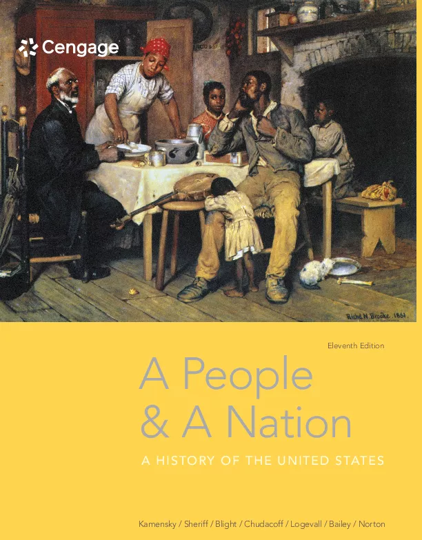 A People and a Nation: A History of the United States