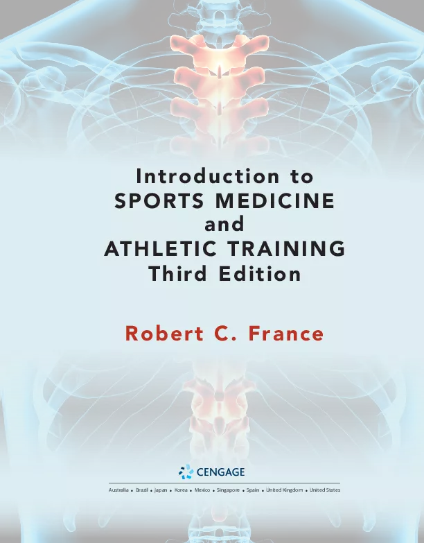 Introduction to Sports Medicine and Athletic Training