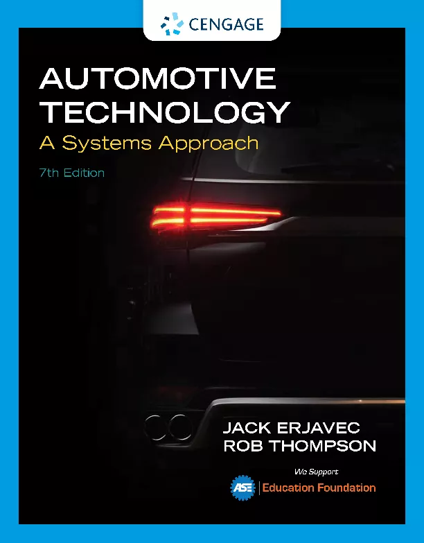 Automotive Technology: A Systems Approach