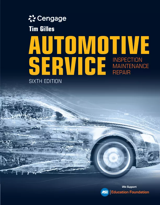 Automotive Service: Inspection, Maintenance, Repair