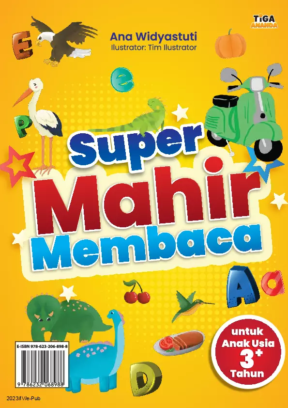 Super Mahir Membaca untuk Anak Usia 3+ Tahun