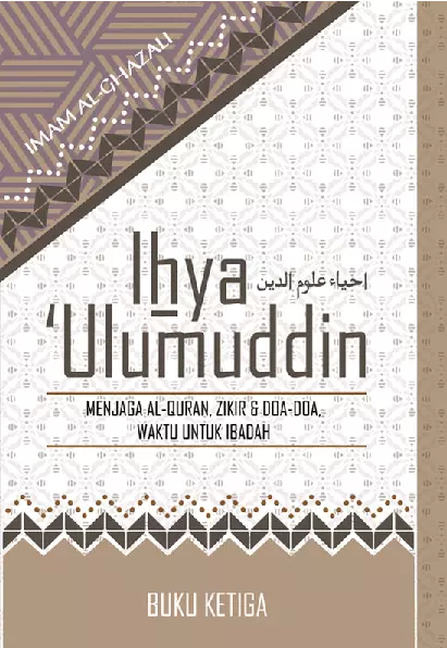 Ihya’ ‘Ulumuddin (Buku Ketiga)