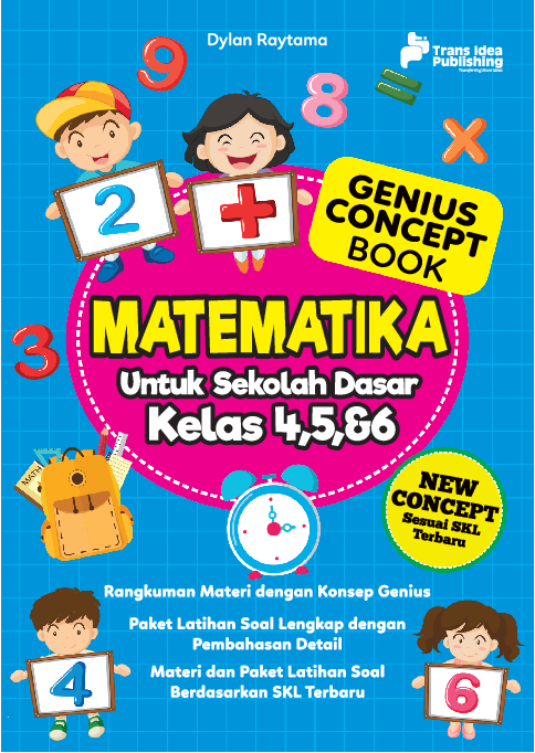 Genius Concept Book: Matematika Sekolah Dasar Kelas 4,5,& 6